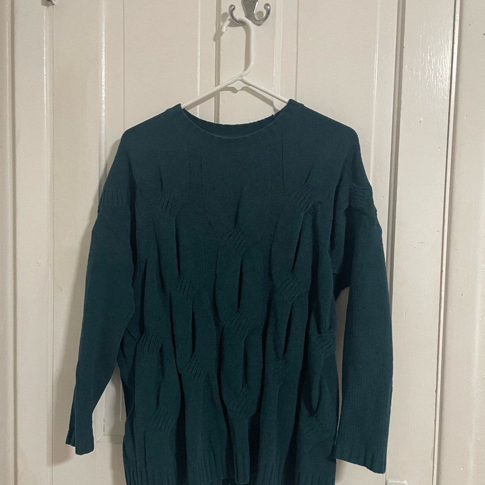 Elegant Green Sweater